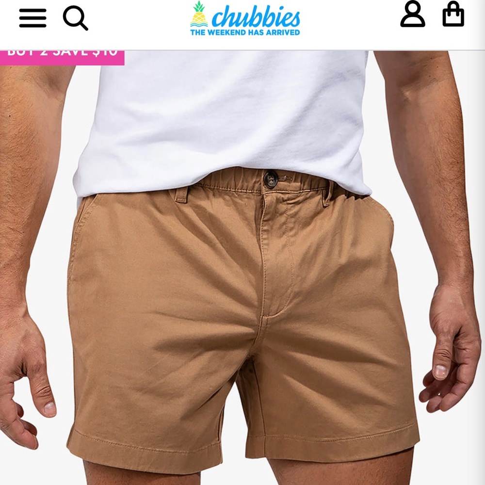 Men’s Chubbies Shorts 5.5 length